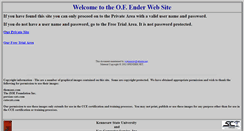 Desktop Screenshot of ofender.net